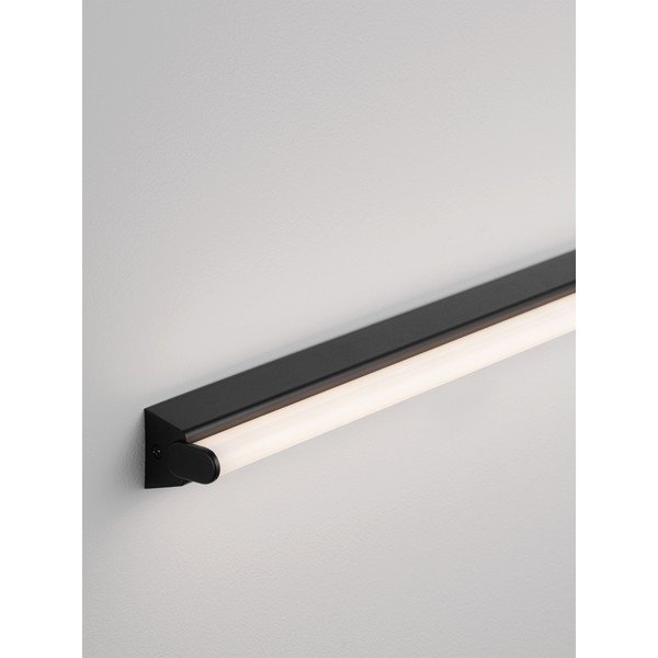 Aluminiowy kinkiet LED w kolorze matowej czerni Endo – Nova Luce-image-4