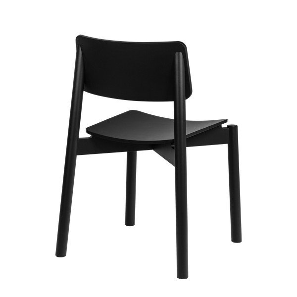 Czarne krzesło sztaplowane Wem – noo.ma-image-3