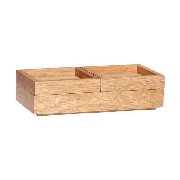 Drewniany organizer Staple – Hübsch-image-2