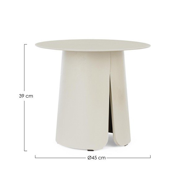 Aluminiowy okrągły stolik ogrodowy ø 45 cm Bryan – Bizzotto-image-2