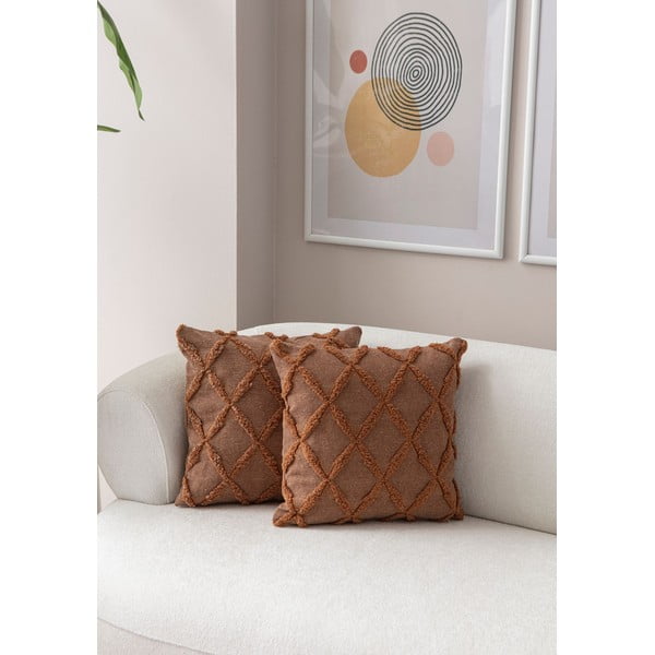 Poszewki na poduszki zestaw 2 szt. 43x43 cm Tuffet – Mioli Decor-image-1