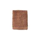 Bawełniany ręcznik frotte w kolorze terakoty 30x30 cm Classic – Zone