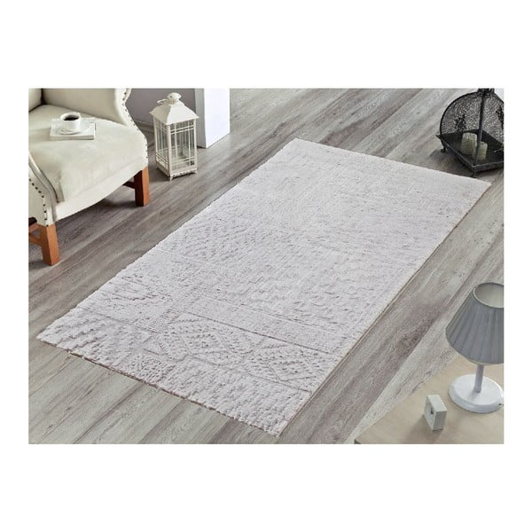 Dywan Patchwork Beyaz, 50x80 cm-image-1