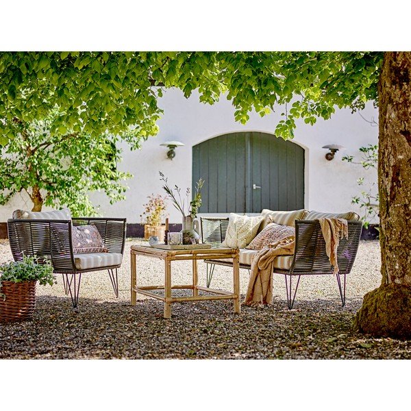 Bambusowy stolik ogrodowy 60x90 cm Sole – Bloomingville-image-1