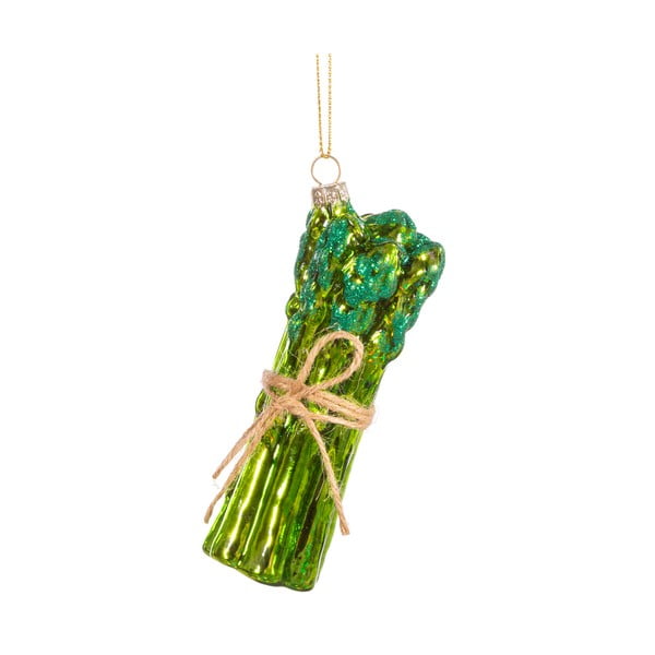 Szklana bombka choinkowa Asparagus – Sass & Belle