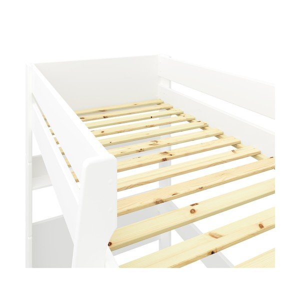 Białe podwyższone łóżko dziecięce 90x200 cm Steens for Kids – Tvilum-image-3