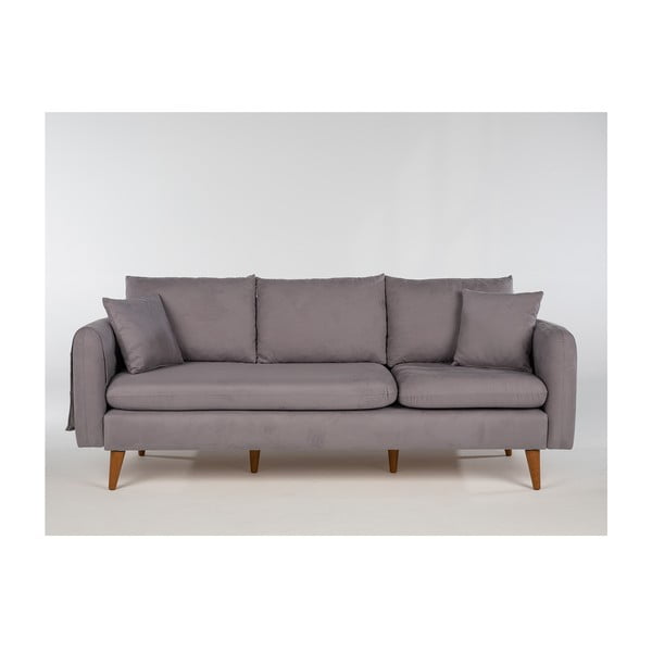 Szara sofa 215 cm Sofia – Balcab Home