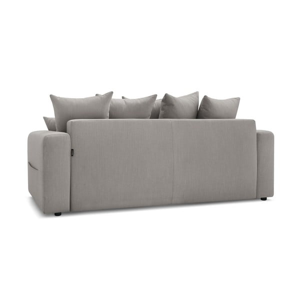 Jasnoszara sofa rozkładana Envy – Bobochic Paris-image-4