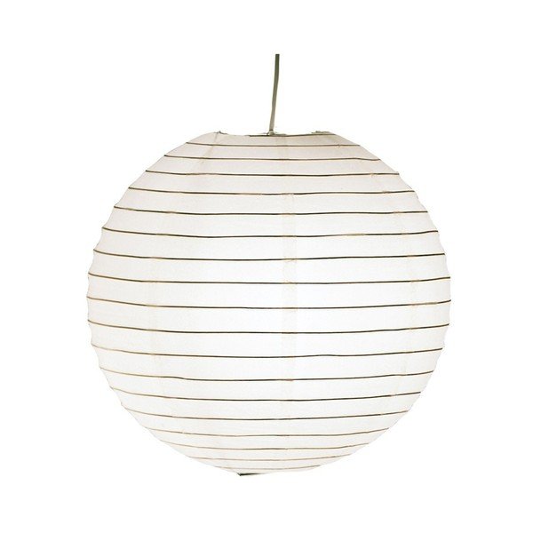 Biały abażur ø 40 cm Paper – Trio