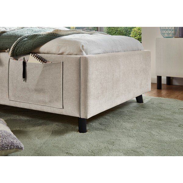 Beżowe łóżko dziecięce bez stelaża 90x200 cm Cosy – Meise Möbel-image-3
