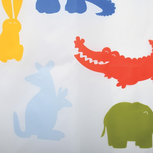 Zasłona prysznicowa 180x200 cm Zoo – MSV-image-3