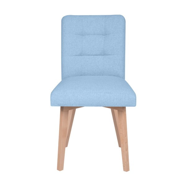 Błękitne krzesło Micadoni Home Lucio