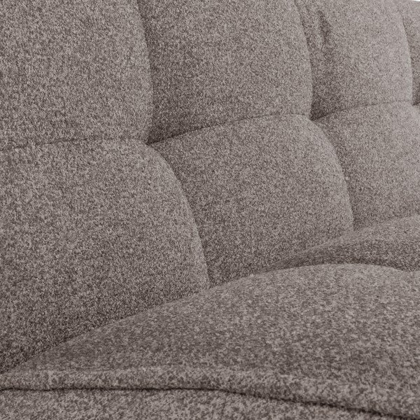 Brązowa sofa z materiału bouclé 204 cm Cluster – vtwonen-image-1