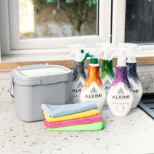 Zestaw 4 ściereczek z mikrofibry Addis All Purpose-image-2