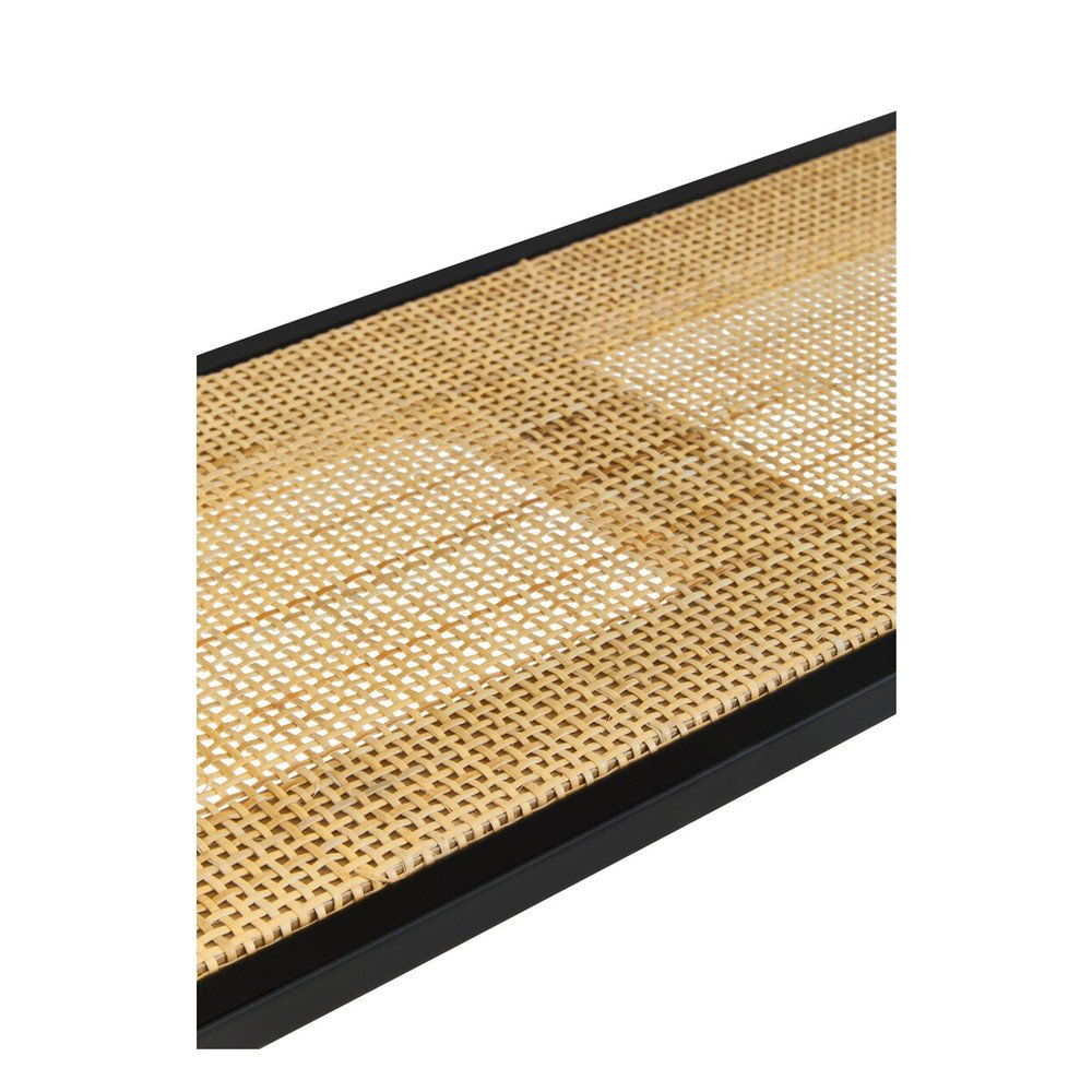 Czarna/w naturalnym kolorze wielopoziomowa metalowa półka 61 cm Depok – Premier Housewares (zdjęcie 8)