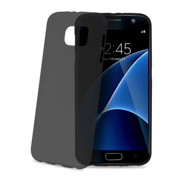 Czarne
  ultra cienkie TPUetui Celly Frost na Samsung Galaxy S7, 0,29 mm