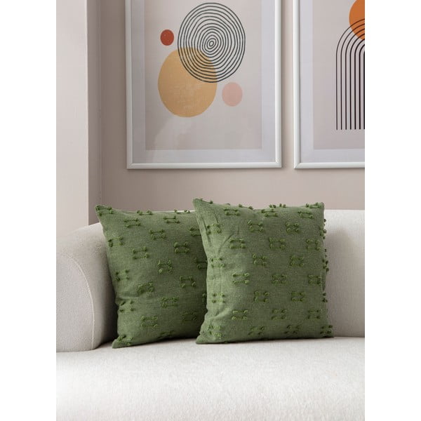 Poszewki na poduszki zestaw 2 szt. 43x43 cm Tuffet – Mioli Decor-image-3