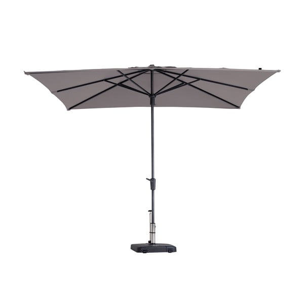 Szarobeżowy parasol ogrodowy 280x280 cm Syros − Madison
