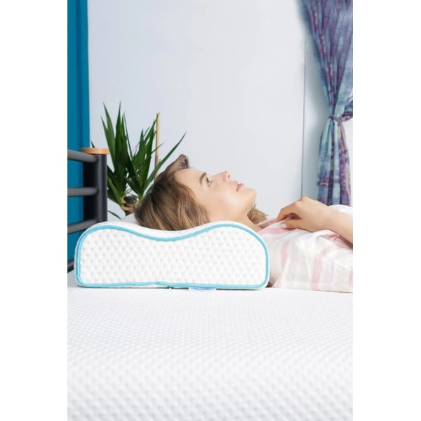 Poduszka ortopedyczna wypełniona pianką pamięciową 42x61,5 cm – Mila Home-image-1