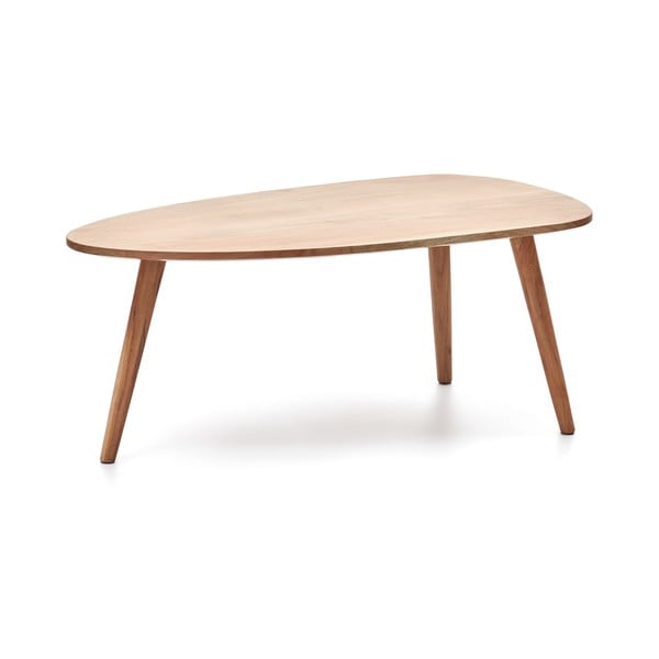 Stolik z litego drewna akacjowego 60x110 cm Eluana – Kave Home-image-2