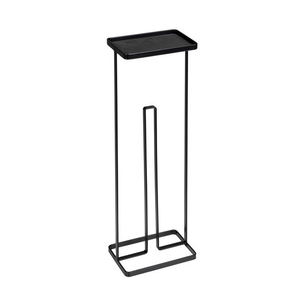 Czarny stojak na toaletní papír Wenko Gissi-image-3