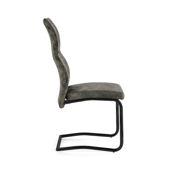 Zielone tapicerowane krzesło Thelma – Bizzotto-image-3