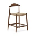 Brązowy drewniany hoker ogrodowy Nina – Kave Home