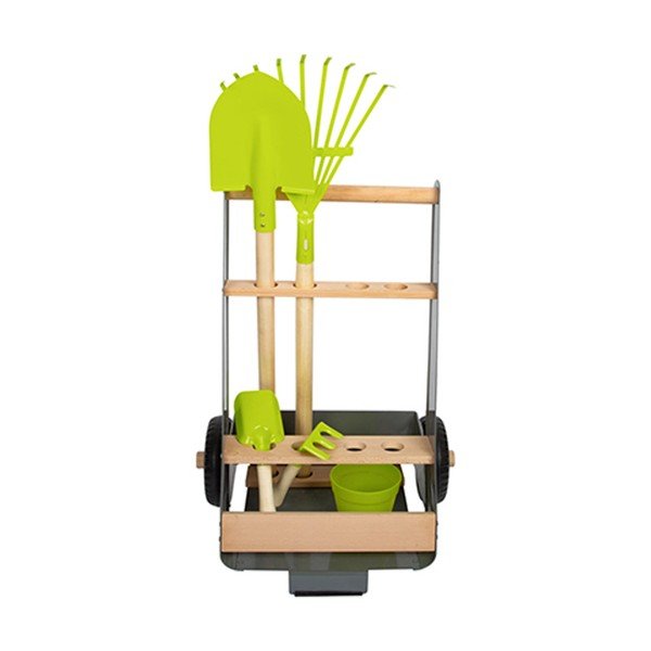 Dziecięcy zestaw ogrodnika Legler Trolley-image-2