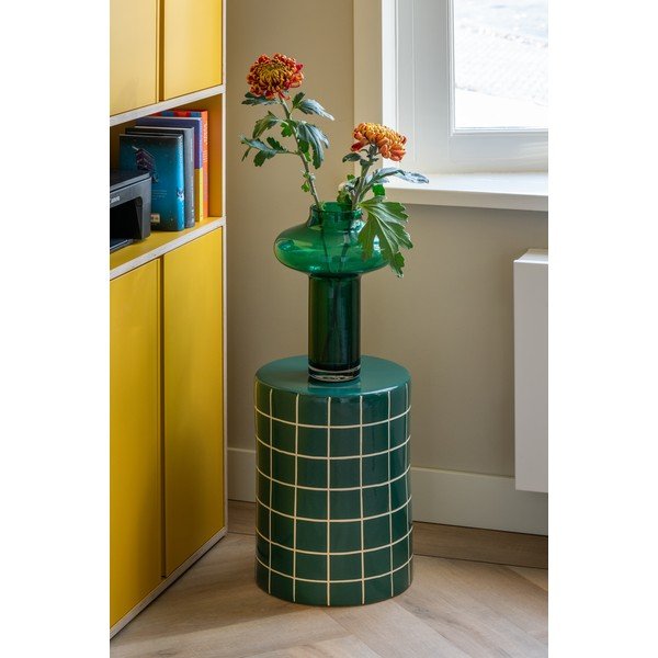 Okrągły stolik ceramiczny ø 33 cm Retro Tiles – Leitmotiv-image-2