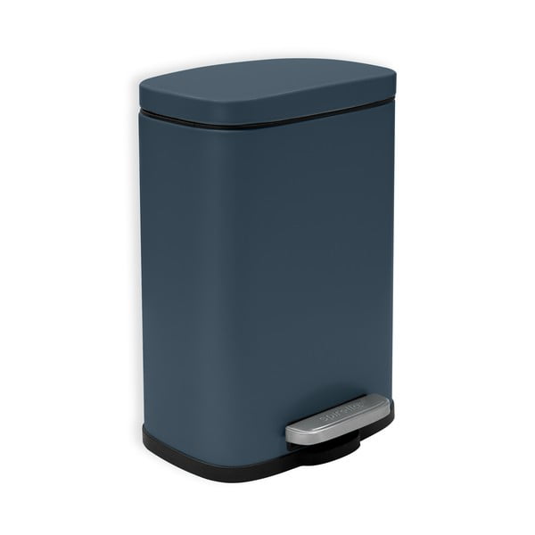 Morski stalowy kosz na śmieci z pedałem 5 l   Akira – Spirella