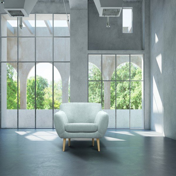Akwamarynowy fotel Mazzini Sofas Toscane-image-1