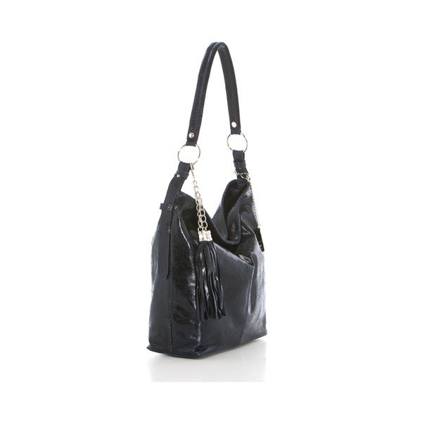 Skórzana torebka Hobo Navy-image-2