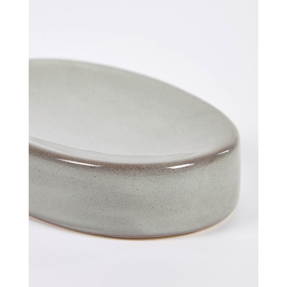Jasnoszara mydelniczka ceramiczna Chavela – Kave Home (zdjęcie 6)