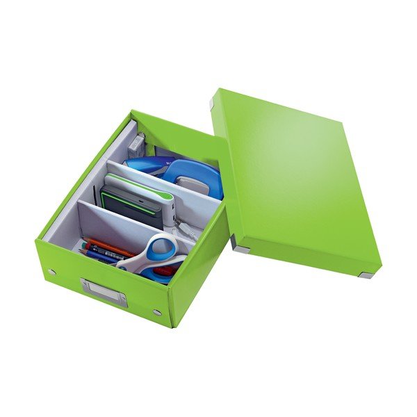 Zielone pudełko z przegródkami Click&Store – Leitz-image-3
