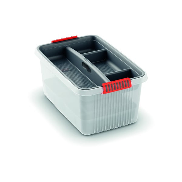 Szary plastikowy separator do pojemnika 54,5x36x8,5 cm K Latch Box – KIS-image-3