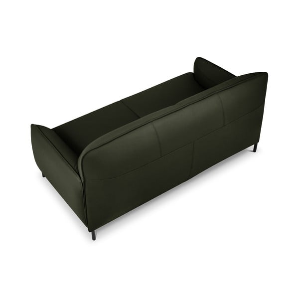 Zielona skórzana sofa Windsor & Co Sofas Neso, 175x90 cm-image-3