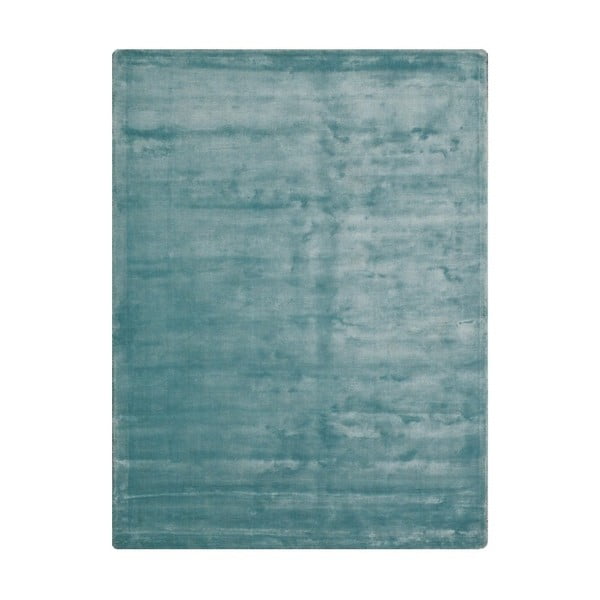 Turkusowy dywan z wiskozy The Rug Republic Aurum, 230x160 cm