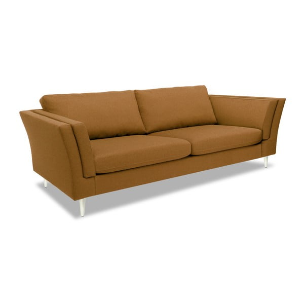 Brązowa sofa 3-osobowa Vivonita Connor