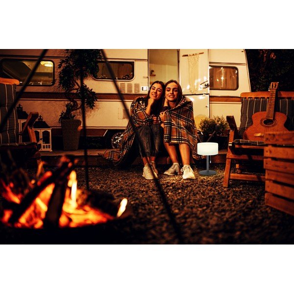 Lampa zewnętrzna LED ze ściemniaczem ø 18 cm Cadiz – Fischer & Honsel-image-2