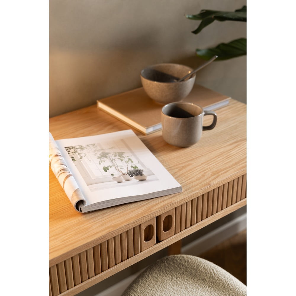 Biurko w dekorze dębu 50x100 cm Langley – Actona (zdjęcie 8)