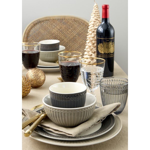 Szara kamionkowa miska Green Gate Alice-image-1