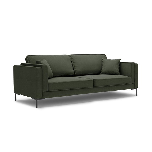 Ciemnozielona sofa Milo Casa Attilio, 230 cm-image-2