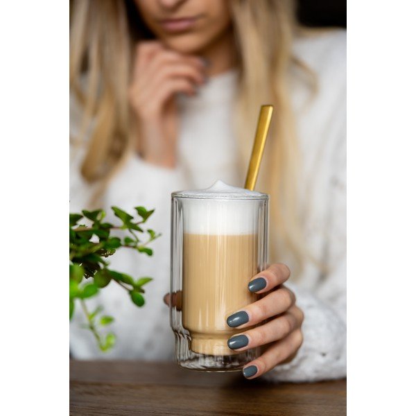 Zestaw 2 szklanek z podwójną ścianką Vialli Design, 300 ml-image-3