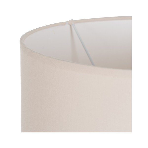 Kremowa lampa stołowa z tekstylnym kloszem (wysokość 67 cm) – Ixia-image-1