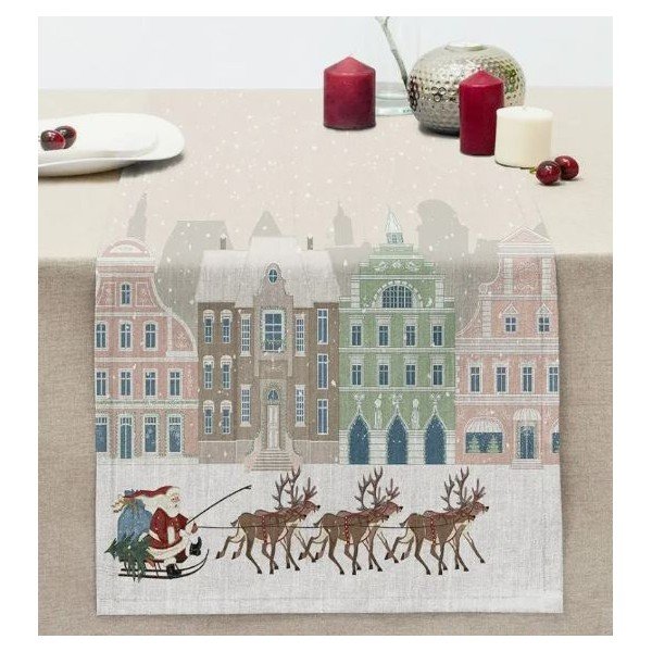 Bieżnik ze świątecznym motywem 45x140 cm Merry Christmas – Mila Home-image-1