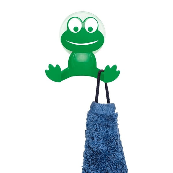 Zielony haczyk ścienny Wenko Frog-image-3