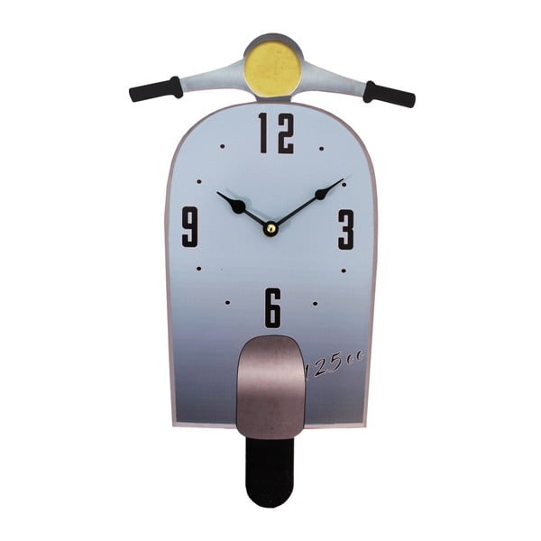 Zegar ścienny Antic Line Scoot Bleu