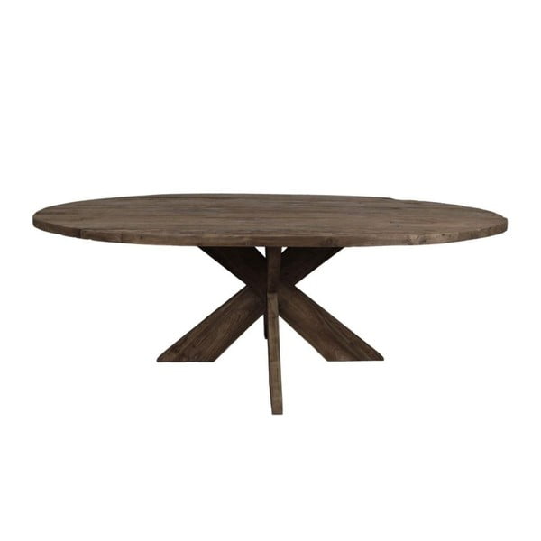Stół do jadalni z drewna tekowego HSM Collection Dingklik, 180x100 cm