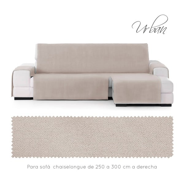 Jasnobrązowy pokrowiec na sofę 4-osobową Urban – Casa Selección-image-2