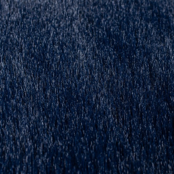 Ciemnoniebieska syntetyczna skóra 200x290 cm Ivy Luxury Fur – Flair Rugs-image-4